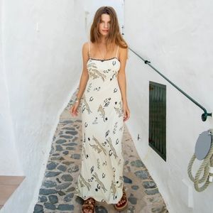 NWOT Verge Girl Maxi Dress Cream